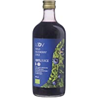 Zumo de Arándanos Silvestres Orgánico LOOV- 500 ml- cosechado en bosques nórdicos- rico en antioxidantes- 100% de…